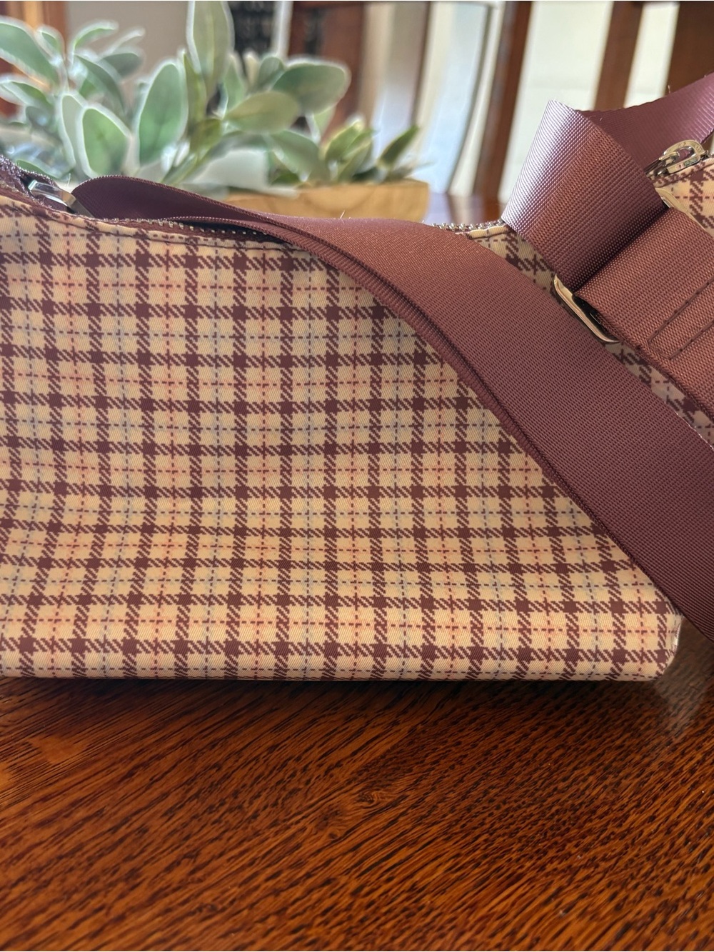 Plaid Crossbody purse
